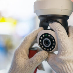 security camera, surveillance, installing cctv